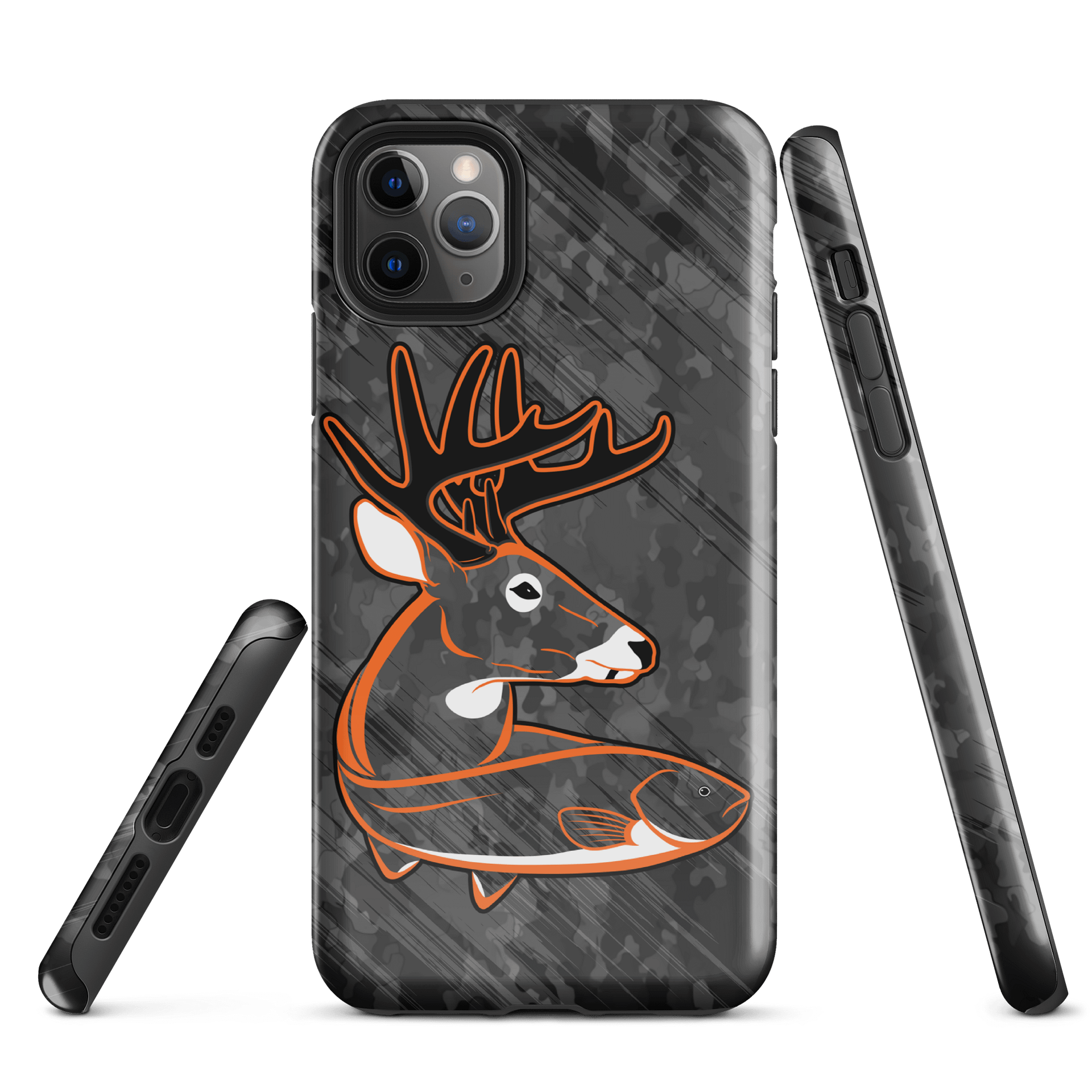 Black Camo iPhone Case product image (3)