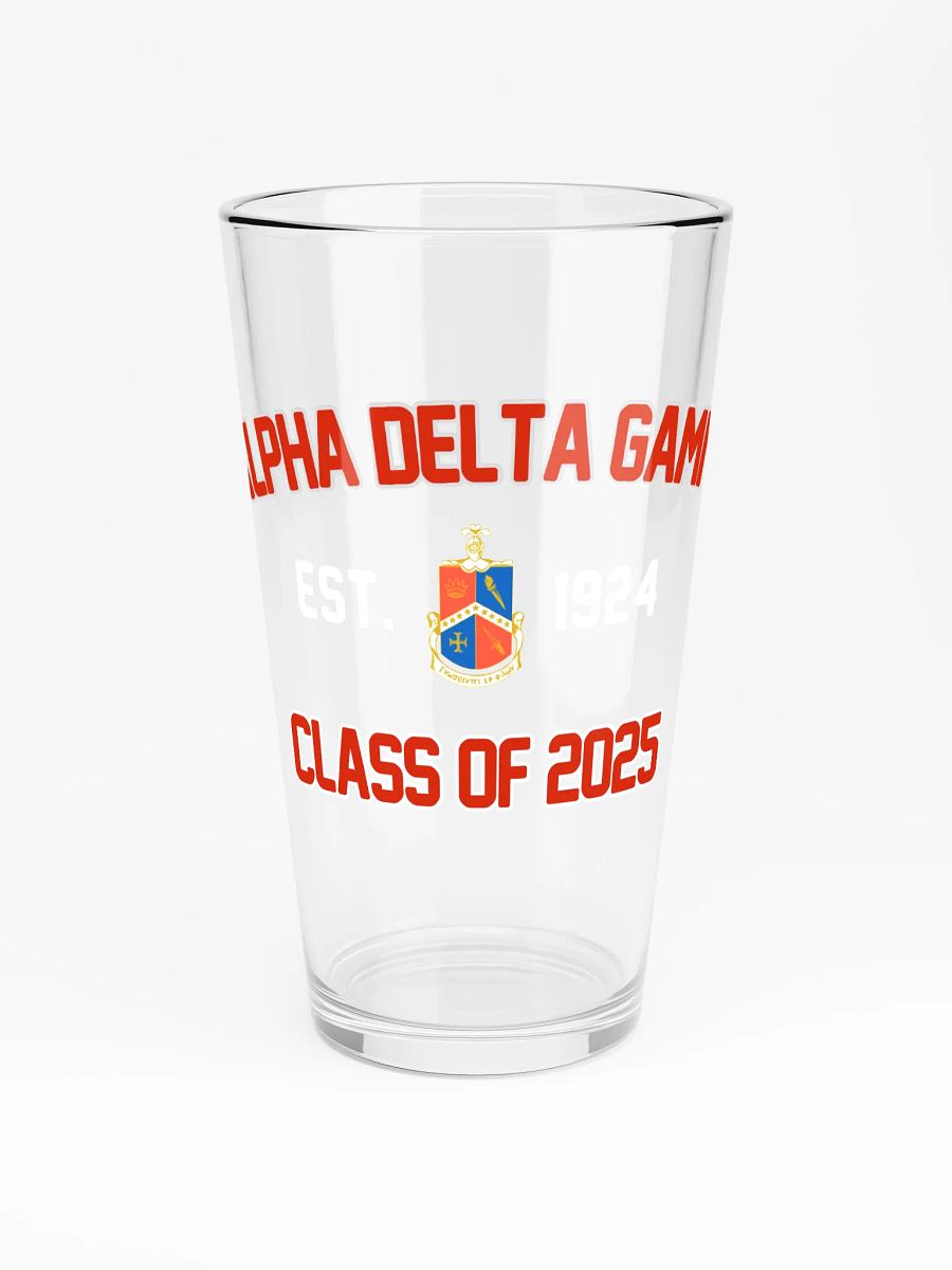 Alpha Delta Gamma Class of 2025 Shaker Pint Glass product image (3)