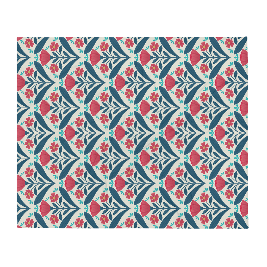 Cosmic Bloom Bunch Throw Blanket product image (2)