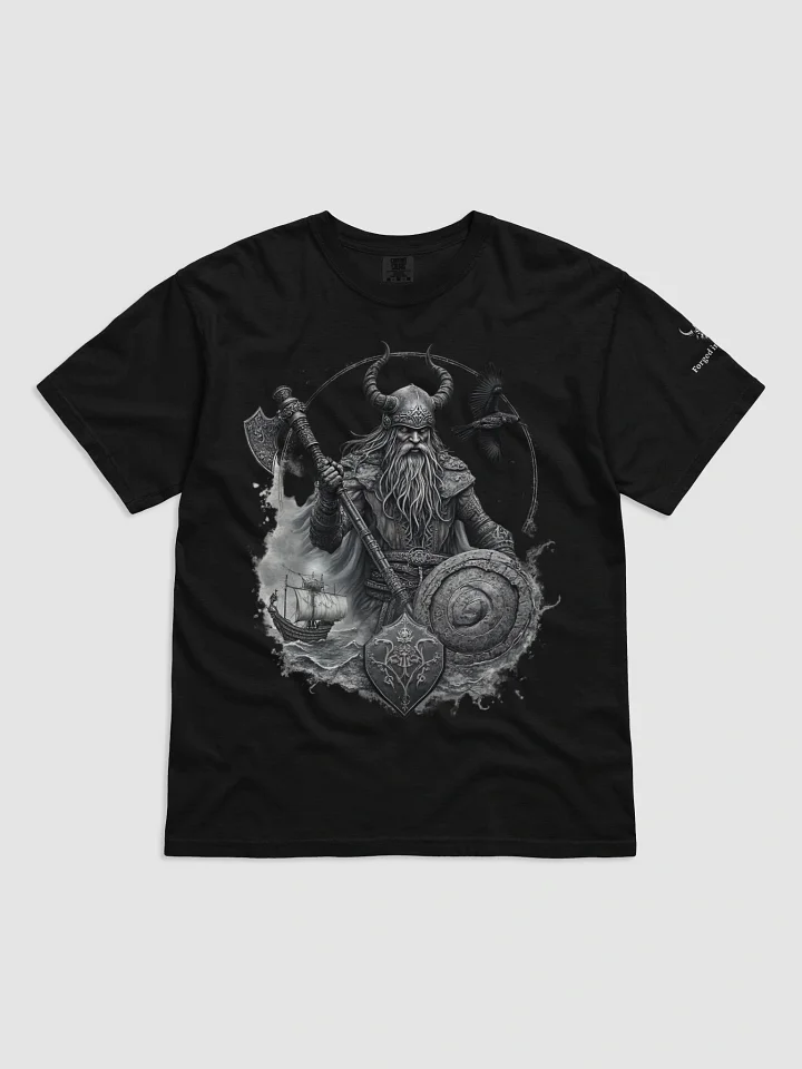 Warden of the Fjords – Forged In Valhalla Viking Guardian T-Shirt product image (12)