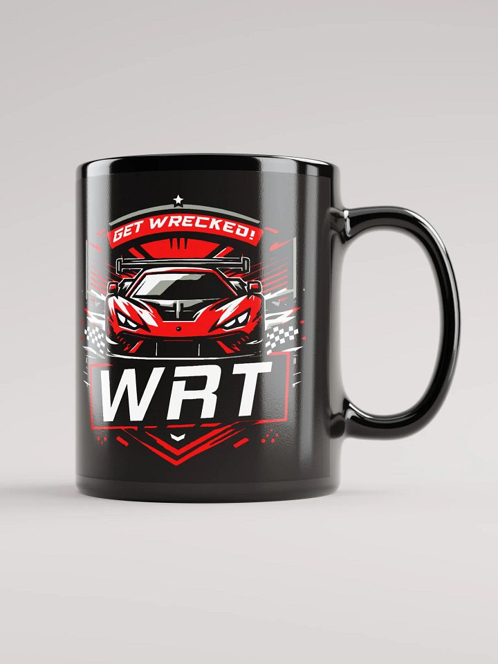 Wreck 'Em Race Team Red Car Mug product image (2)