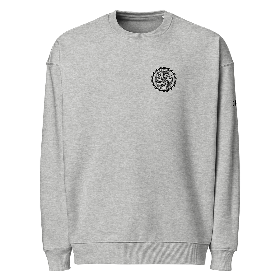 Tangaroa "Crew-Only" Organic Oversized Sweatshirt – Relaxed Fit, Built to Last (Light Colours) product image (1)