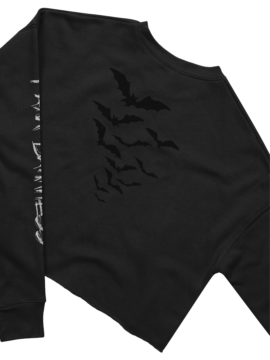 I AM DARKNESS Bella+Canvas Crop Sweatshirt product image (4)