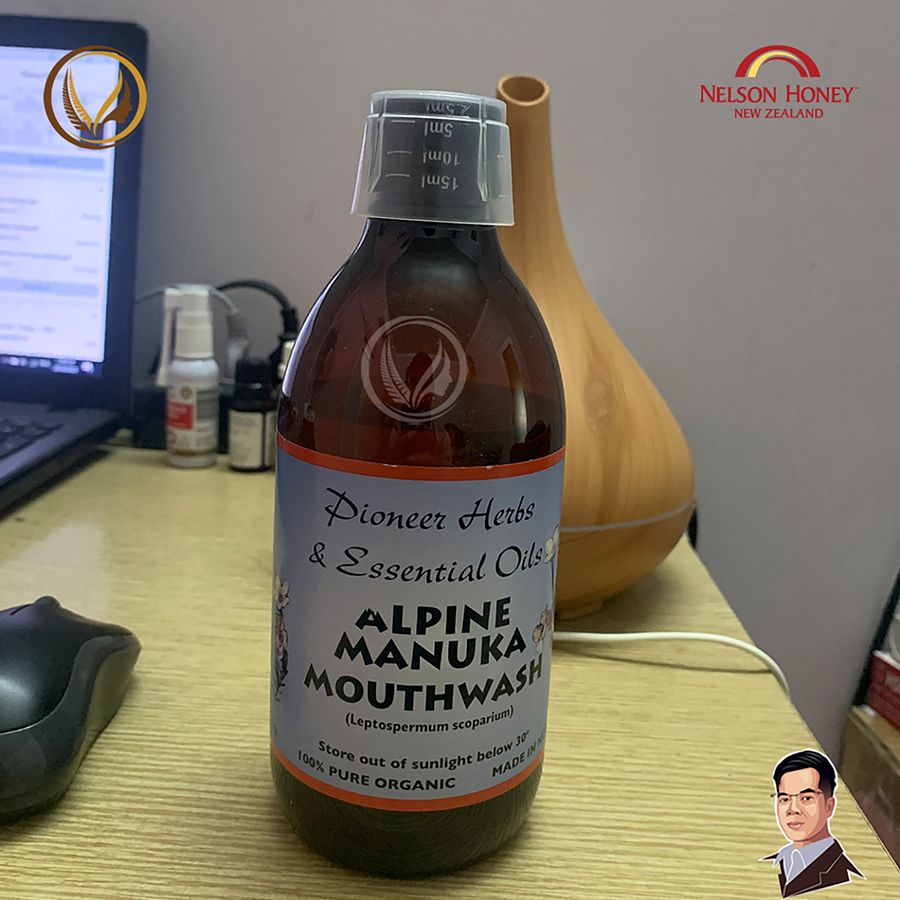 Nước súc miệng mật ong Manuka Nelson Honey Alpine Manuka Mouthwash 500ml product image (4)
