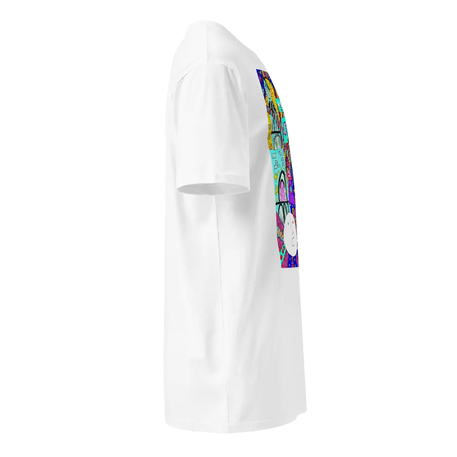 Abstract Vibrant Doodle Fantasy Unisex Tee product image (5)