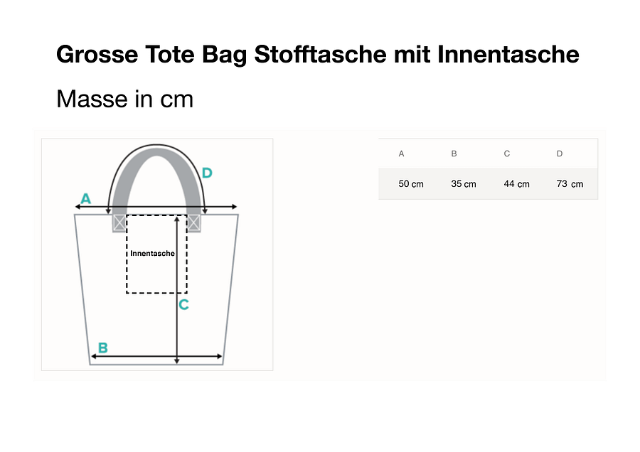 #STREETHEART Tote Bag mit Innentasche product image (4)
