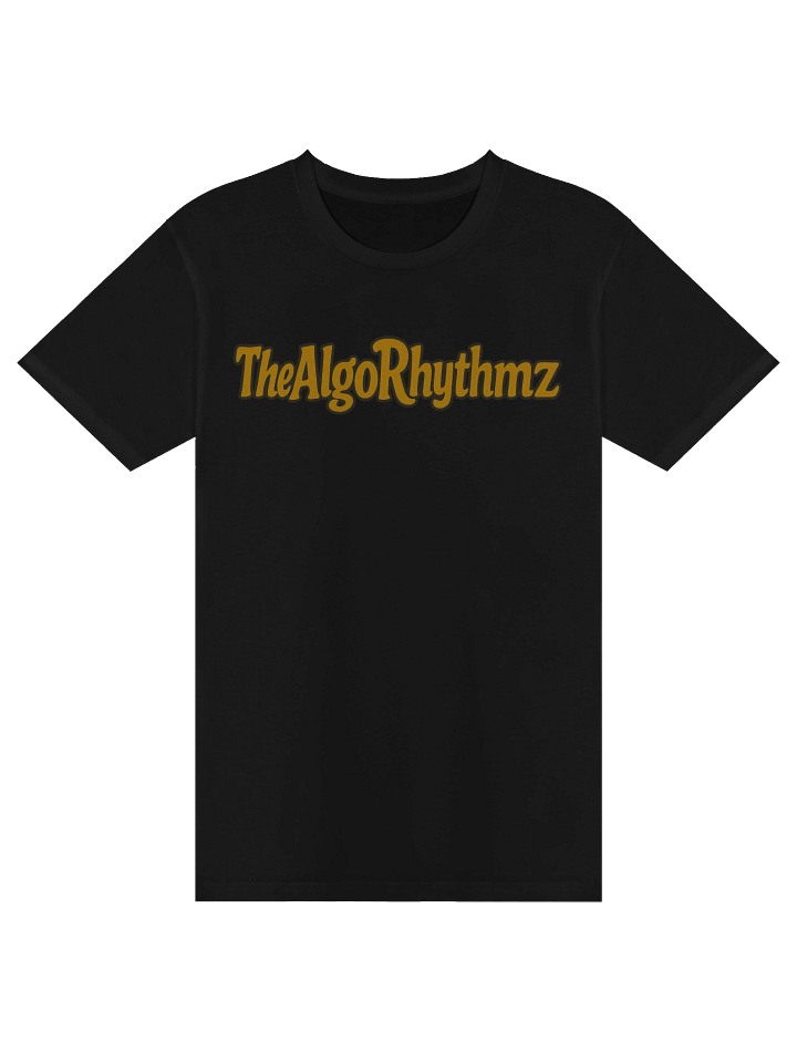 The AlgoRhythmz Official Logo Tee (Yellow) product image (1)