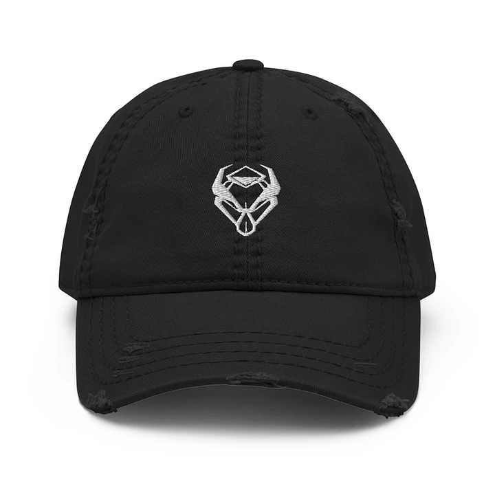 Hybrid Logo Distressed Dad Hat product image (1)