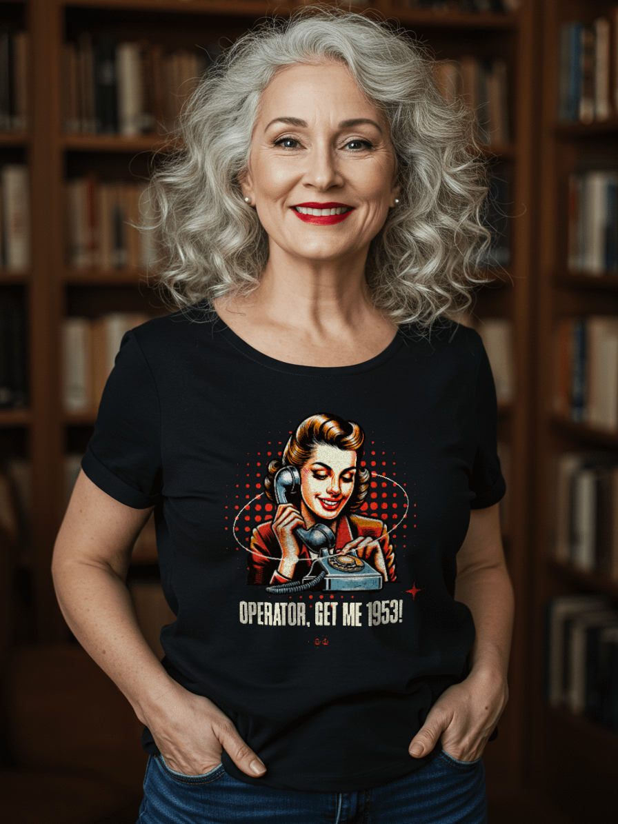 Operator, Get Me 1953 – Retro Call Tee product image (2)