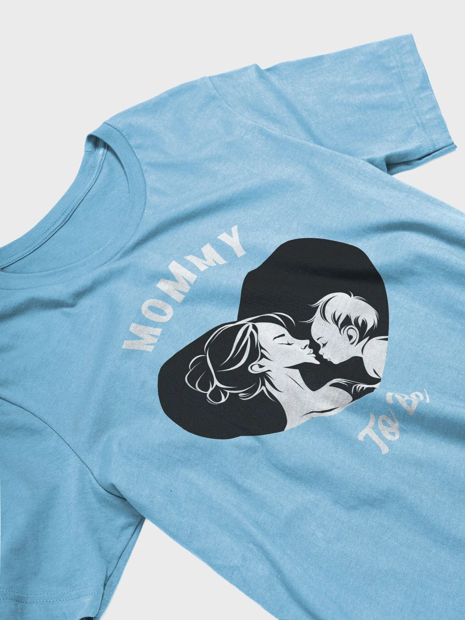 "Mommy to Be" Blue t-shirt product image (3)