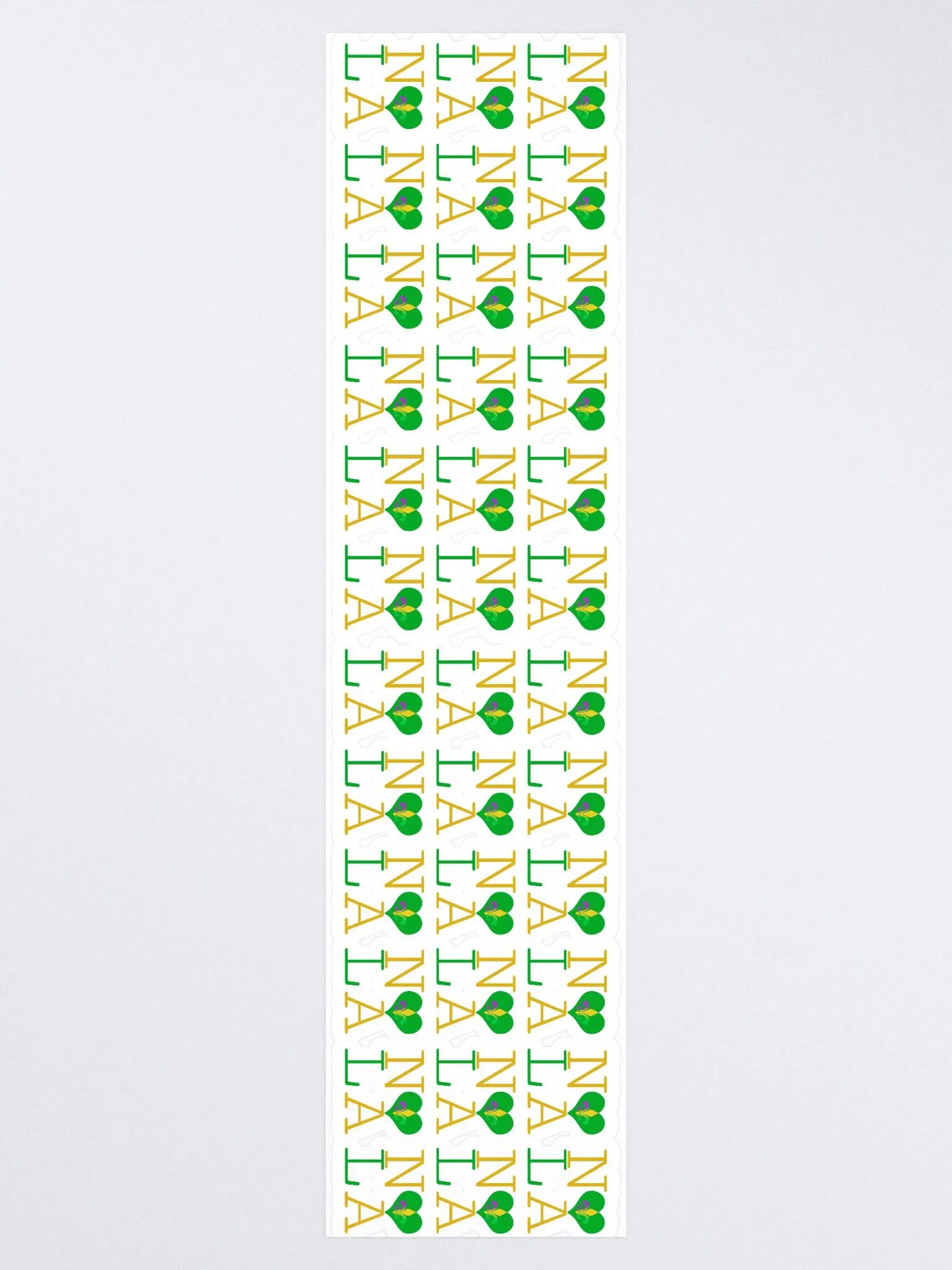 I LOVE NOLA **LEGACY STICKER** (MARDI GRAS 2) product image (3)