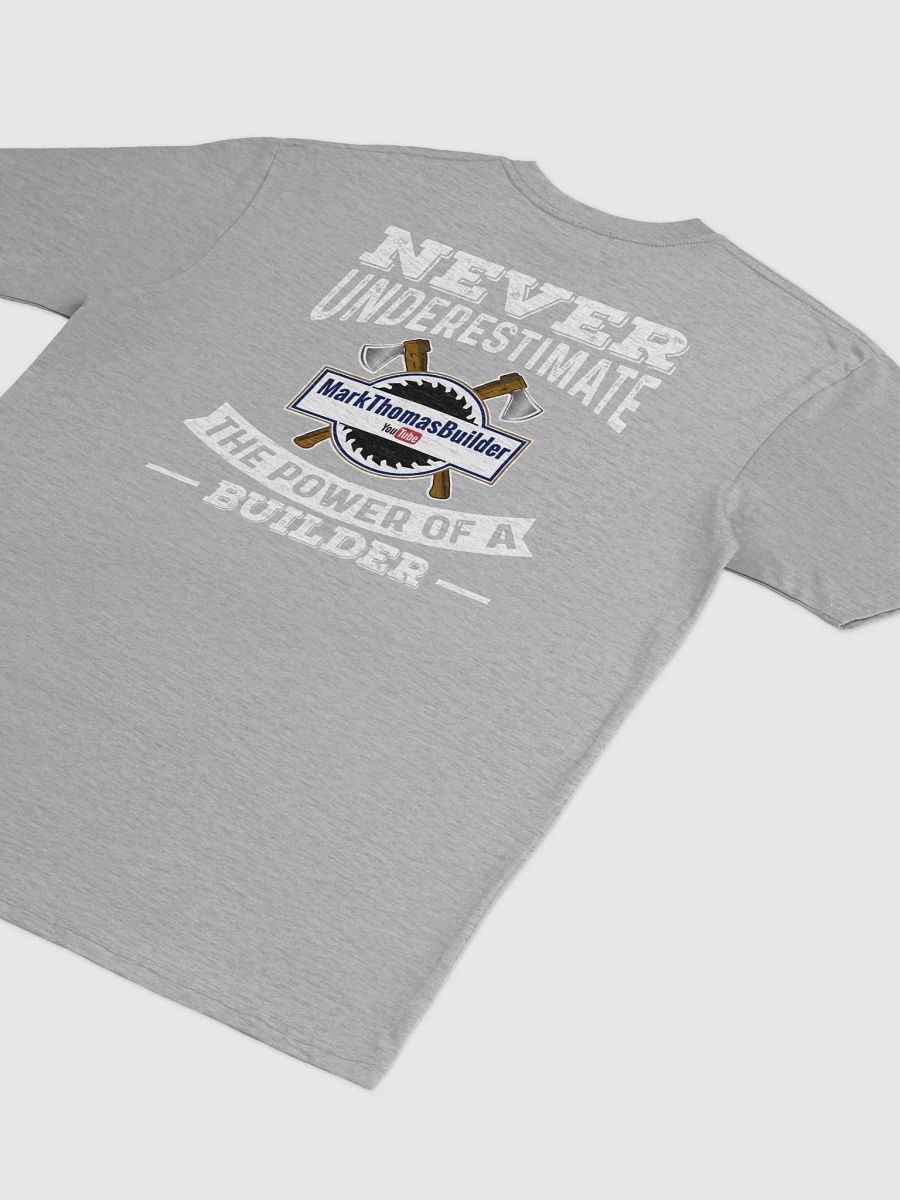 Grey Shirt- Logos on front & back product image (4)