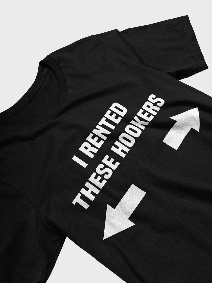 I Rented These Hookers Funny Adult Humor T-shirt product image (2)