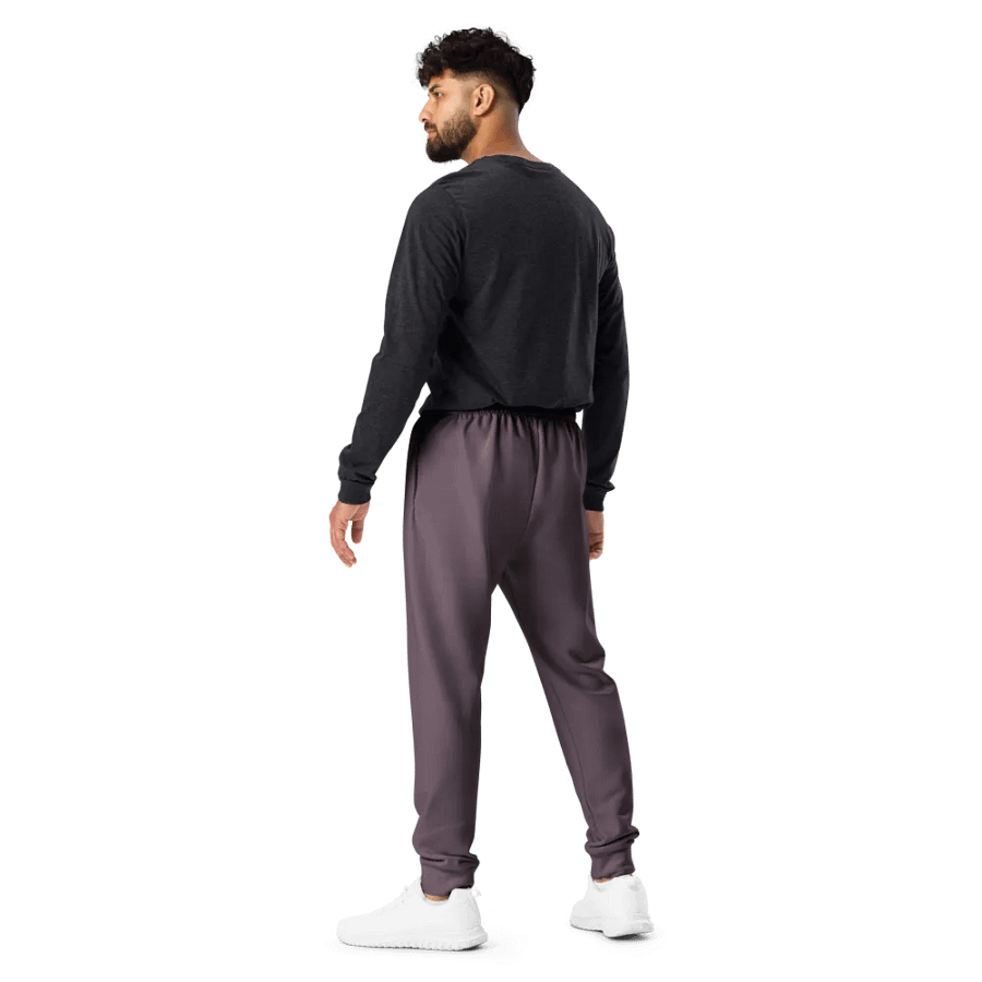 Plain Mauve Soft Summer Recycled Polyester Premium Men's Joggers by Treasure Pie product image (10)