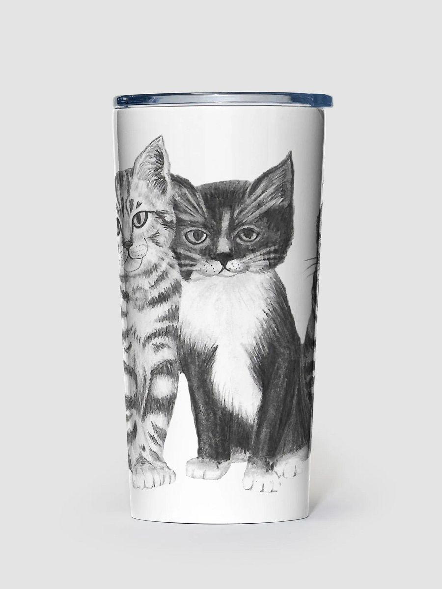 Kittens Drawing Travel Cup product image (1)