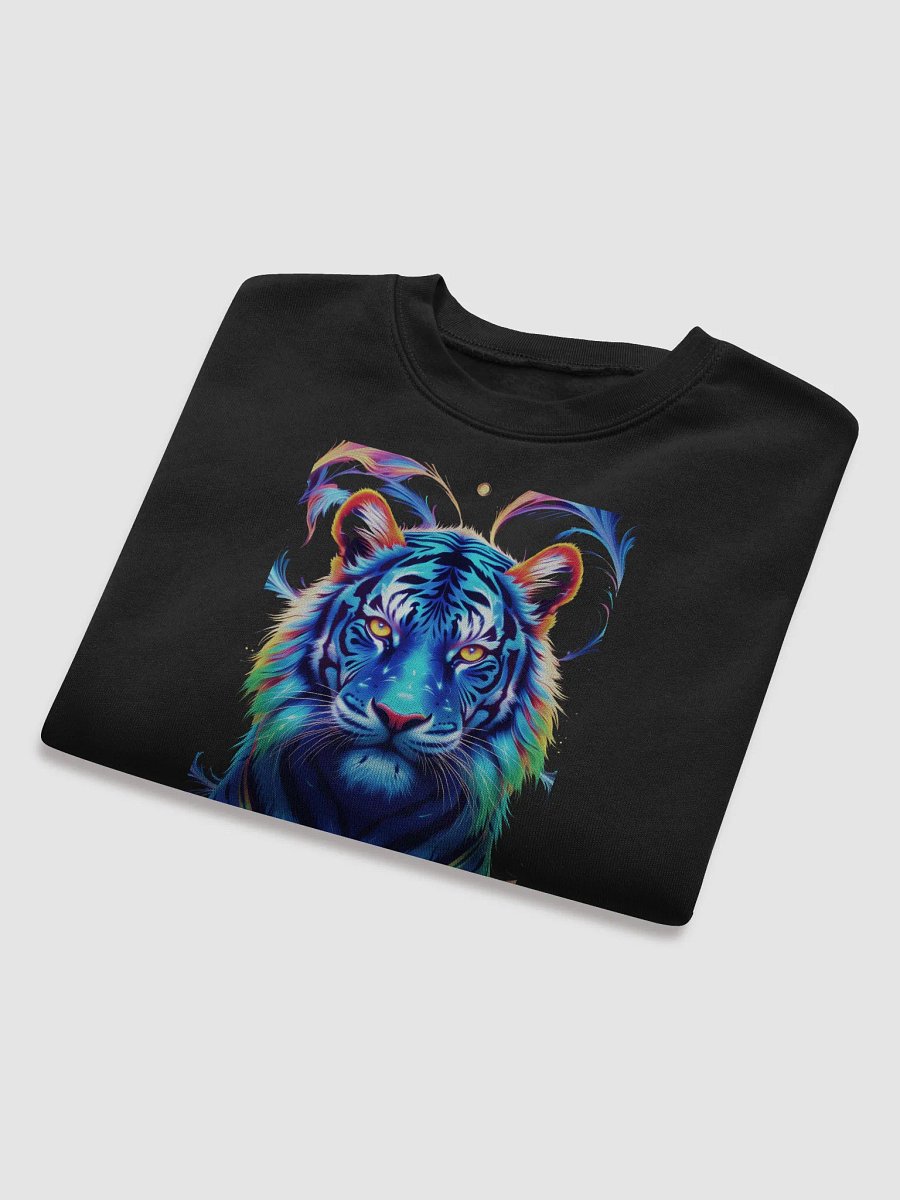 Vivid Tiger Spirit Crop Sweatshirt Bella+Canvas (Women's) product image (24)