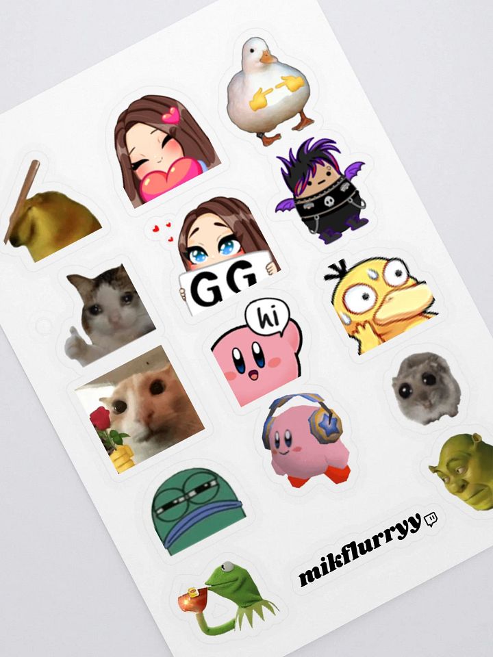 Flurry Emote Stickers product image (1)