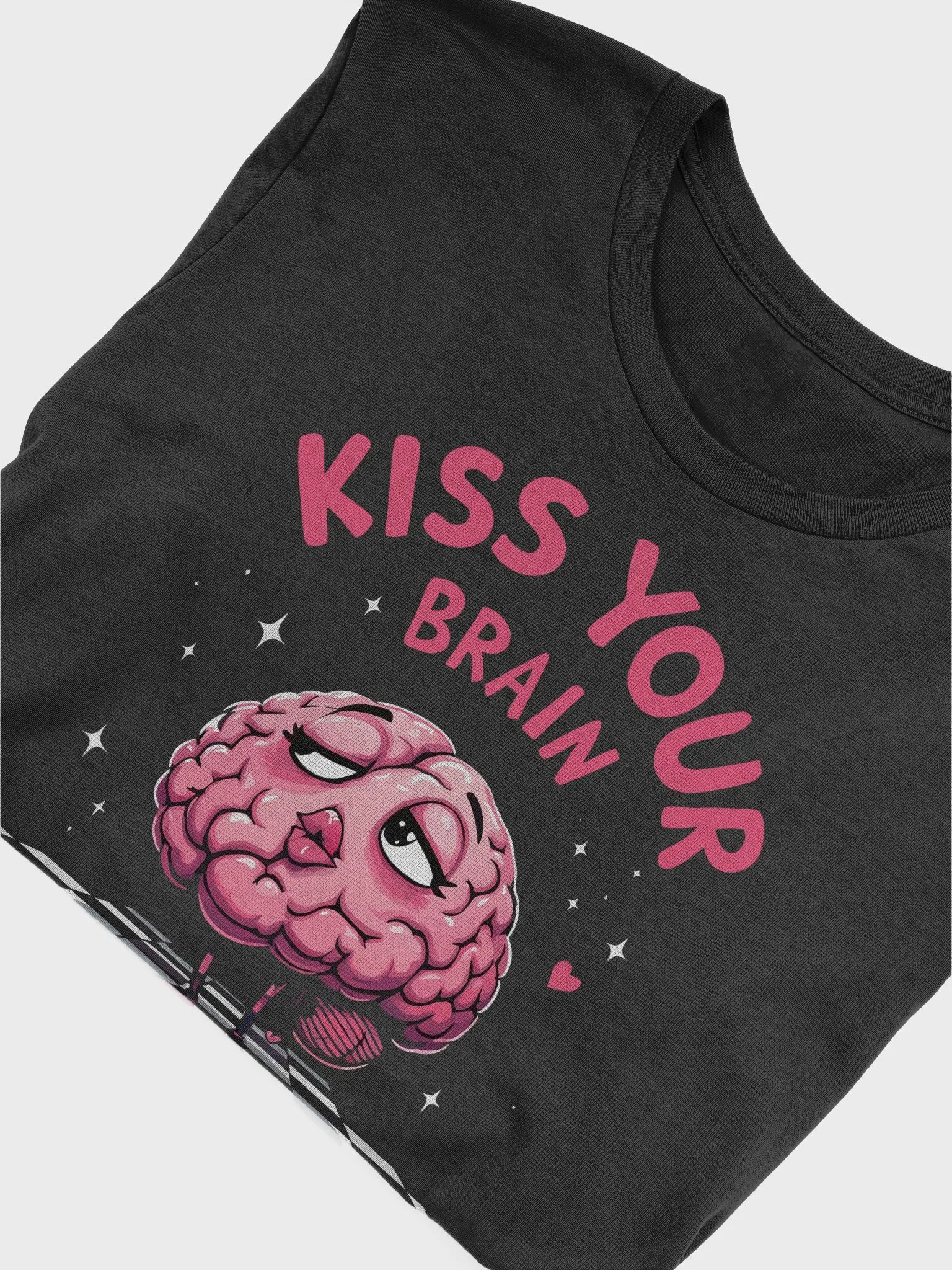 Kiss Your Brain Valentine Test Day T-Shirt product image (41)