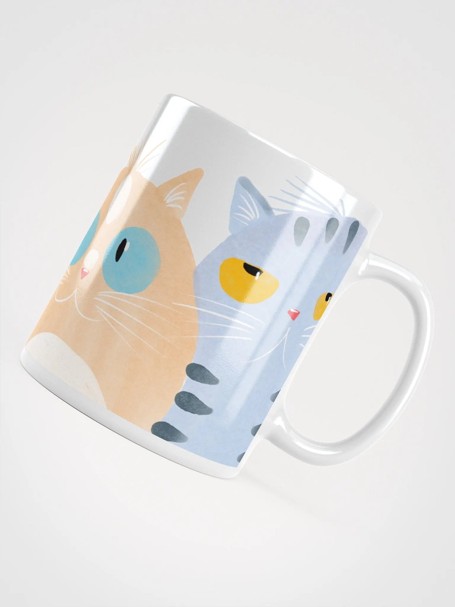 Whimsical Cat Quartet Mug product image (4)