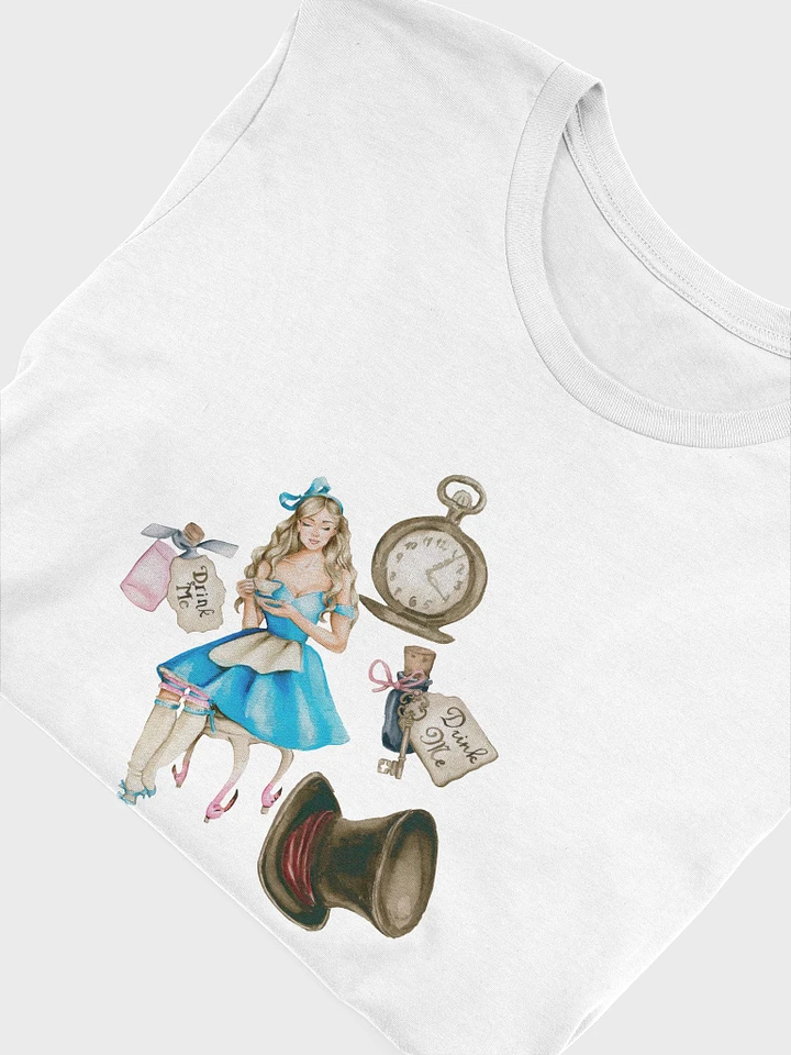 Tea Time Alice in Wonderland T-Shirt product image (12)