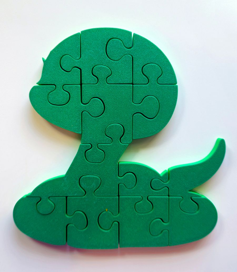 Snake 3D Printed Jigsaw Puzzle – Fun, Durable, & Kid-Friendly! product image (3)