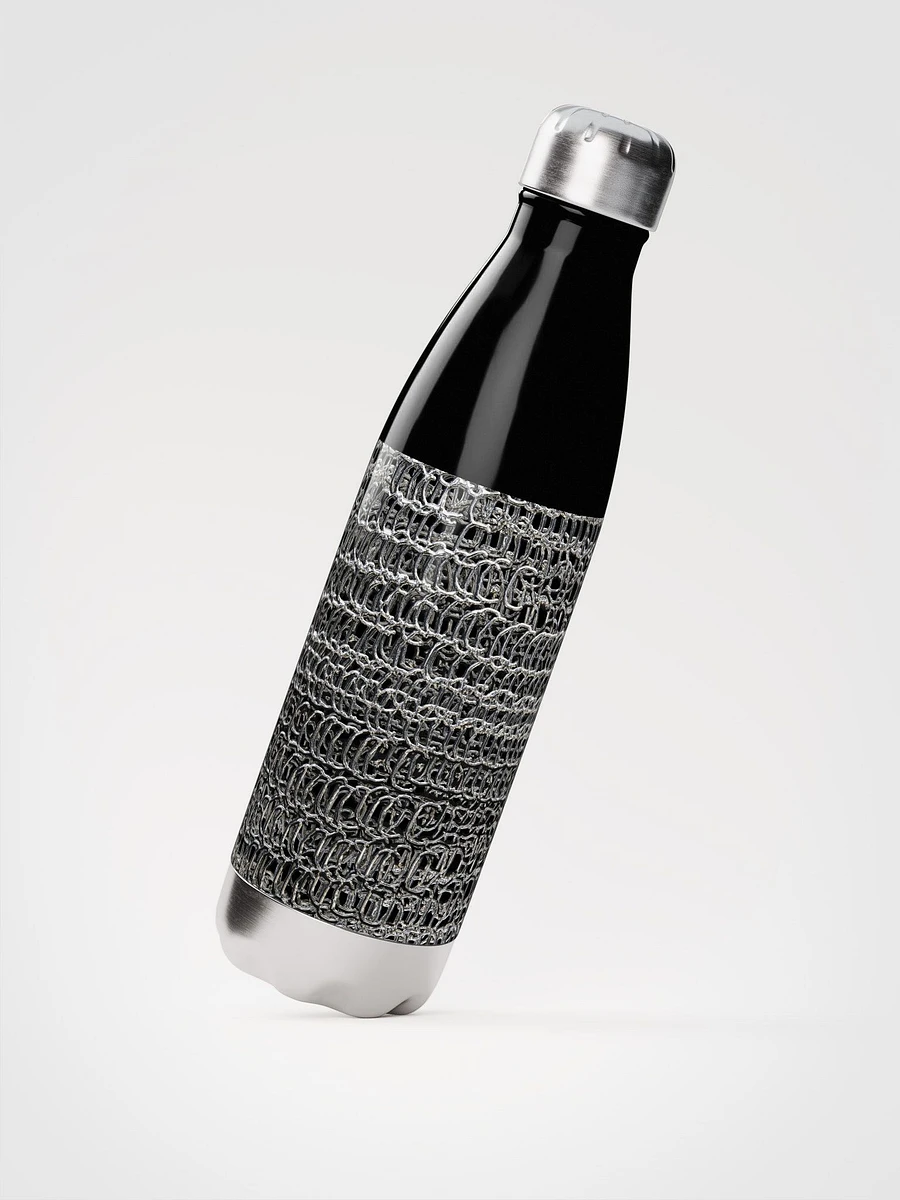 Chainmaille Stainless Steel Water Bottle product image (2)