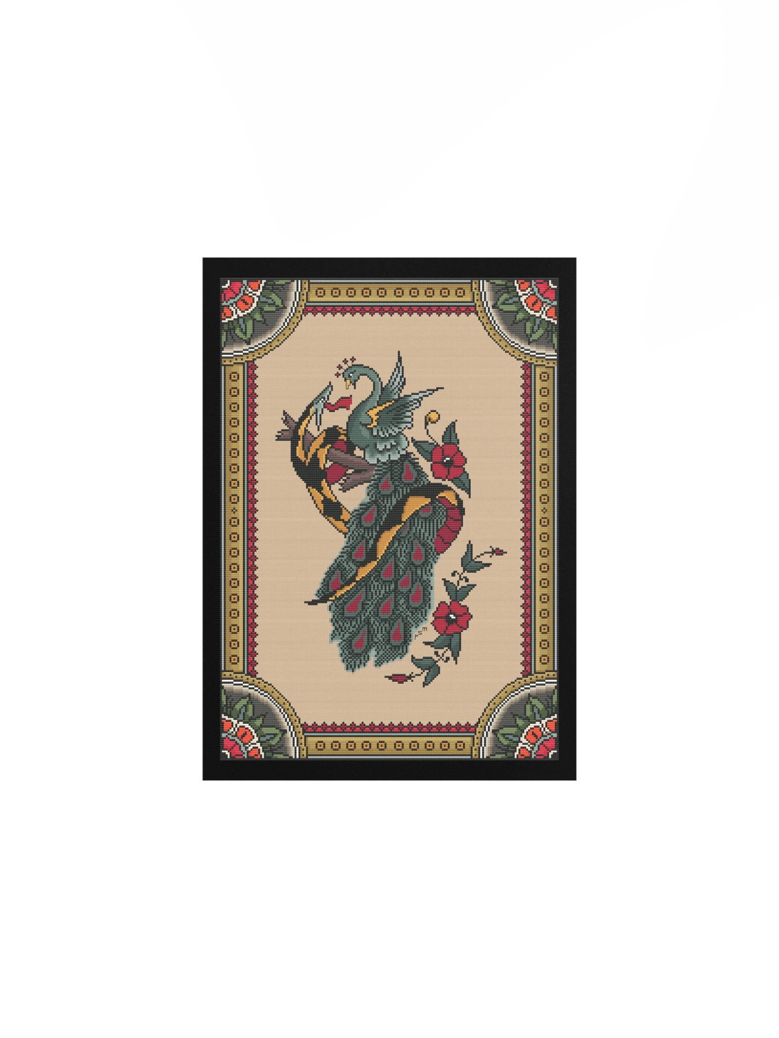 Sailor Jerry Peacock & Snake Print product image (2)