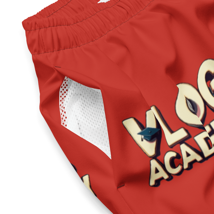Vlog Academy All-Over Print Swim Trunks product image (4)