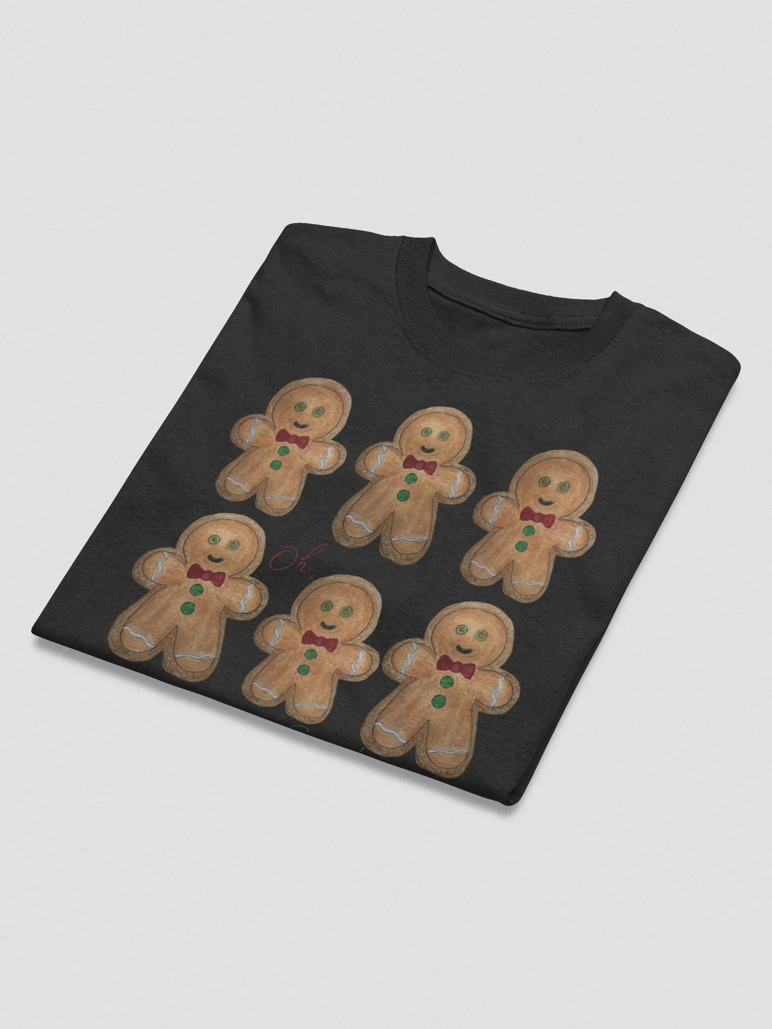 Oh, Snap Gingerbread Man Shirt in Coal product image (2)
