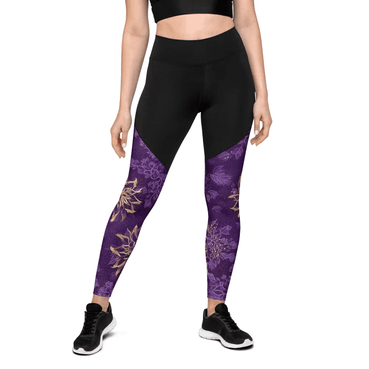 Purple Glam 02 Leggings product image (2)