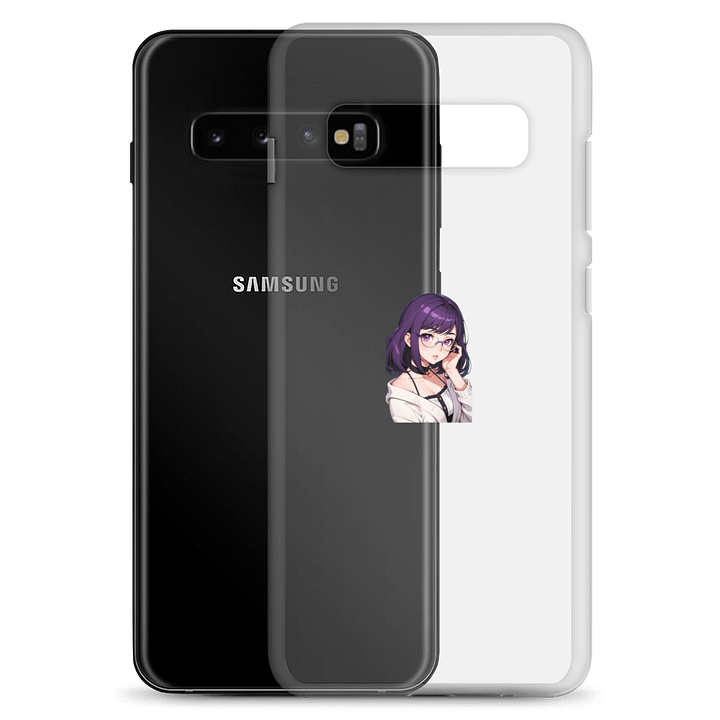 (PURPLE WAIFU) K Clear Case for Samsung product image (2)