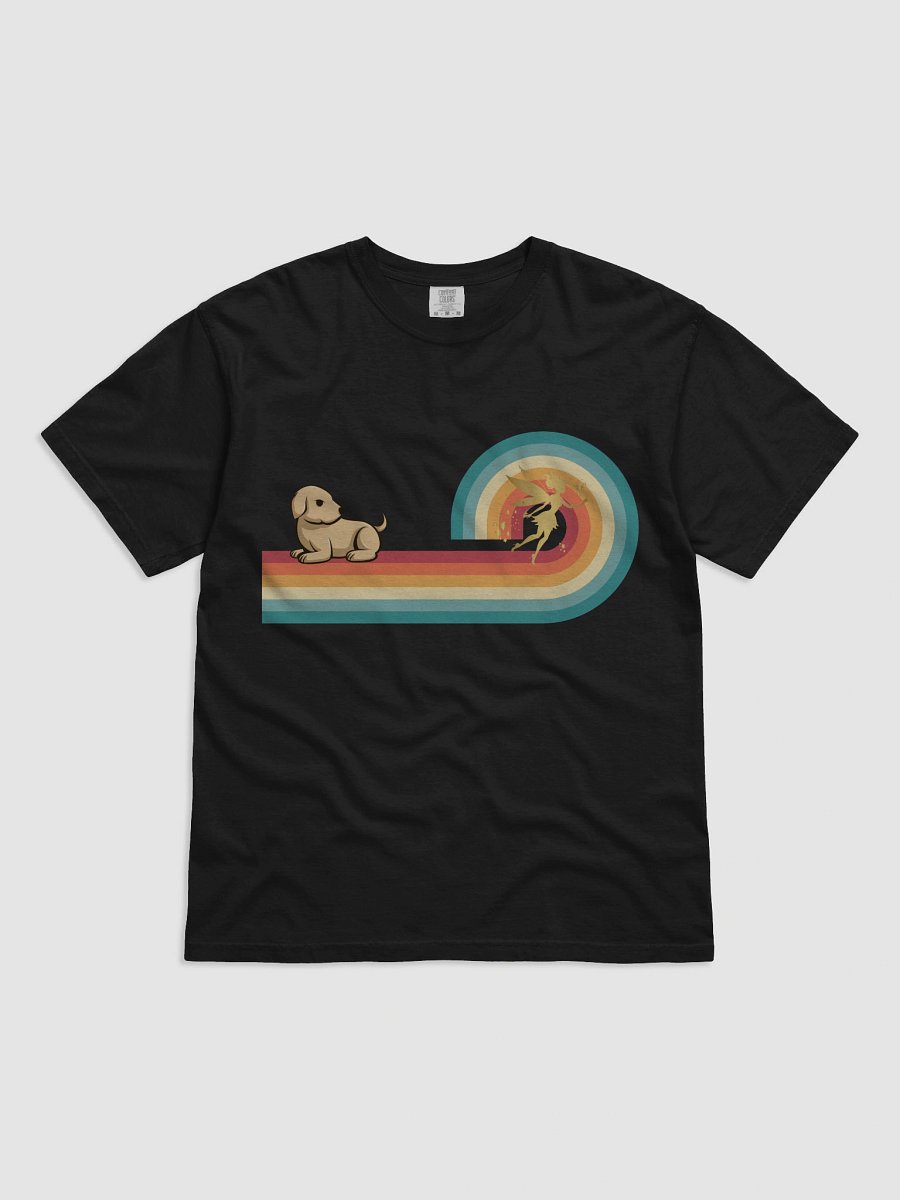 Whimsical Fairy and Dog Arc T-Shirt product image (1)