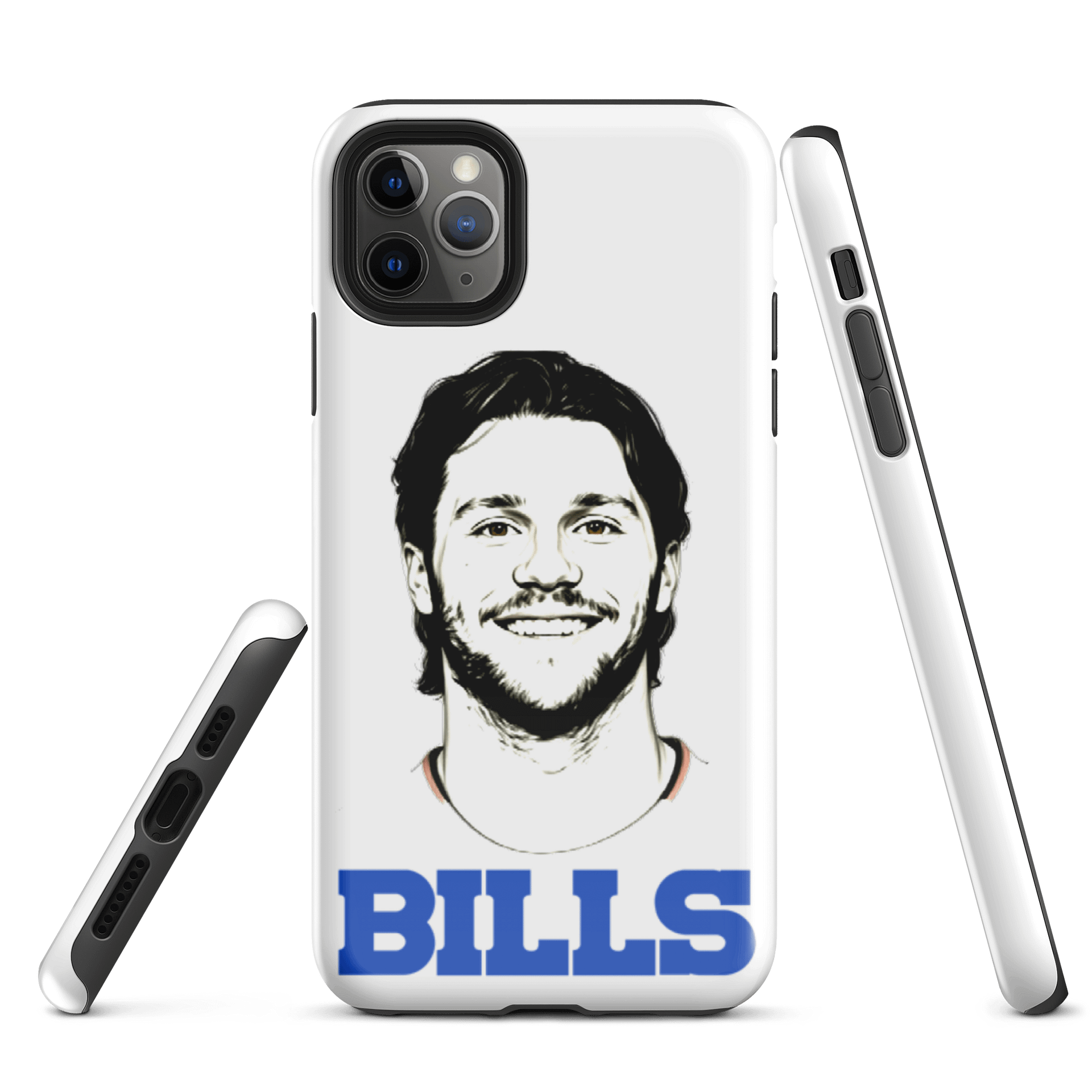 WHITE JA17 iPhone® Tough Case product image (5)