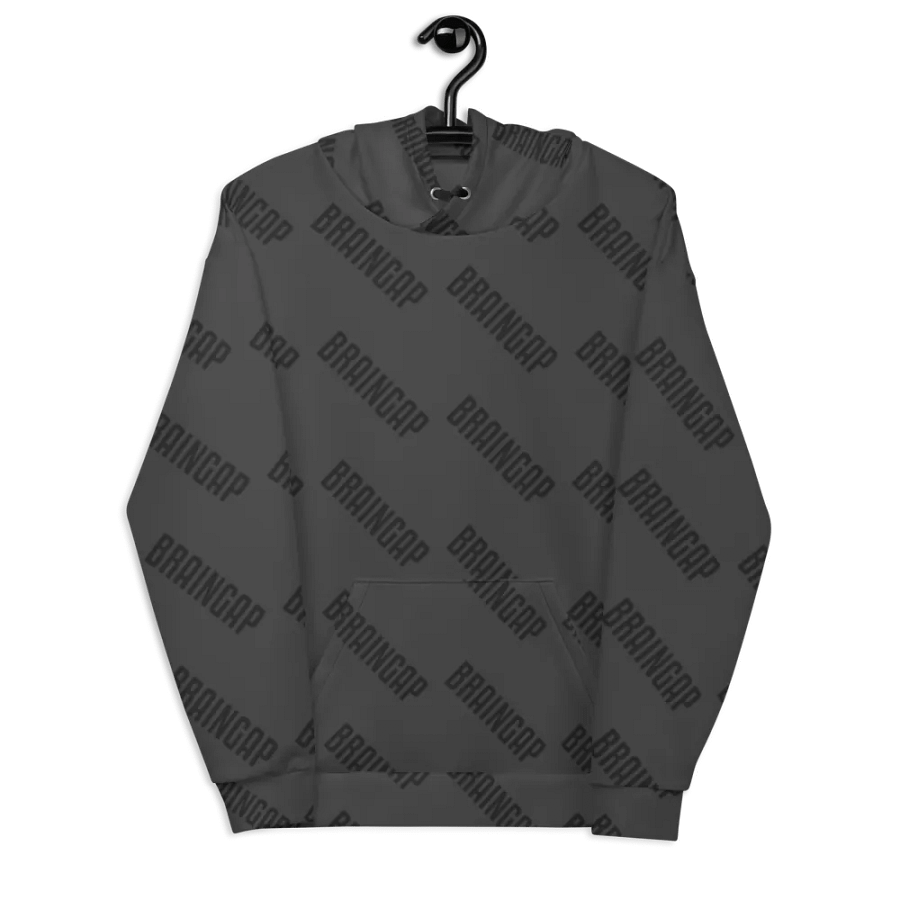 Braingap Unisex Dark Hoodie product image (7)