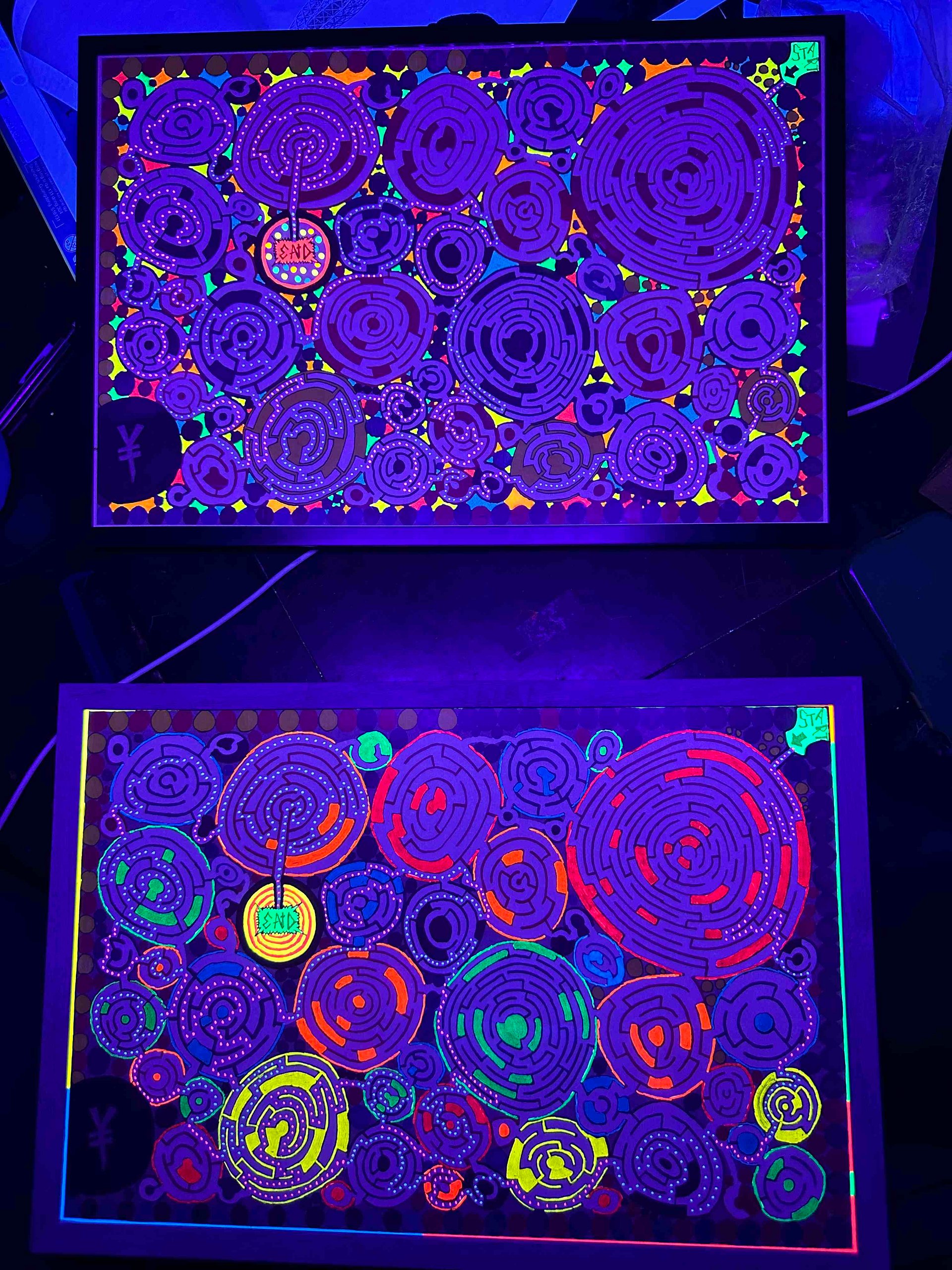 RouEND ~Enhanced~ Black Light Answer Key Version product image (7)