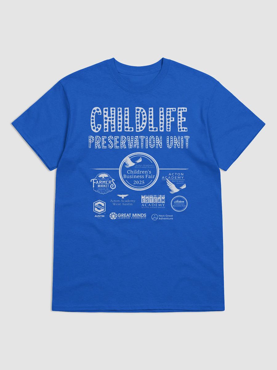 2025 AANWA CBF Parent T-Shirt - CHILDLIFE PRESERVATION UNIT (Adult Size) product image (1)
