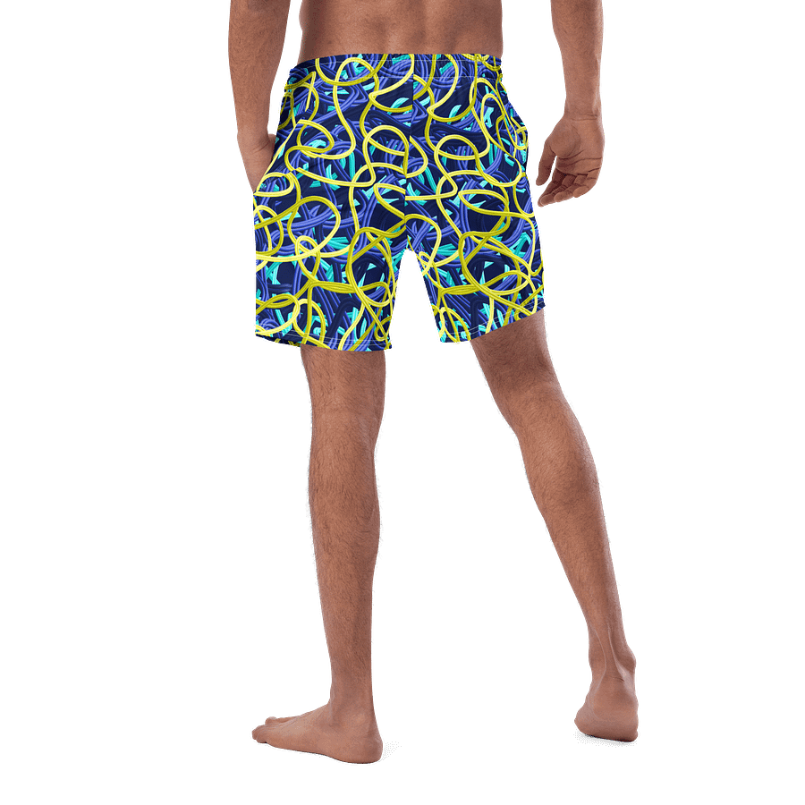 Sunset Paradise All-Over Swim Shorts product image (5)
