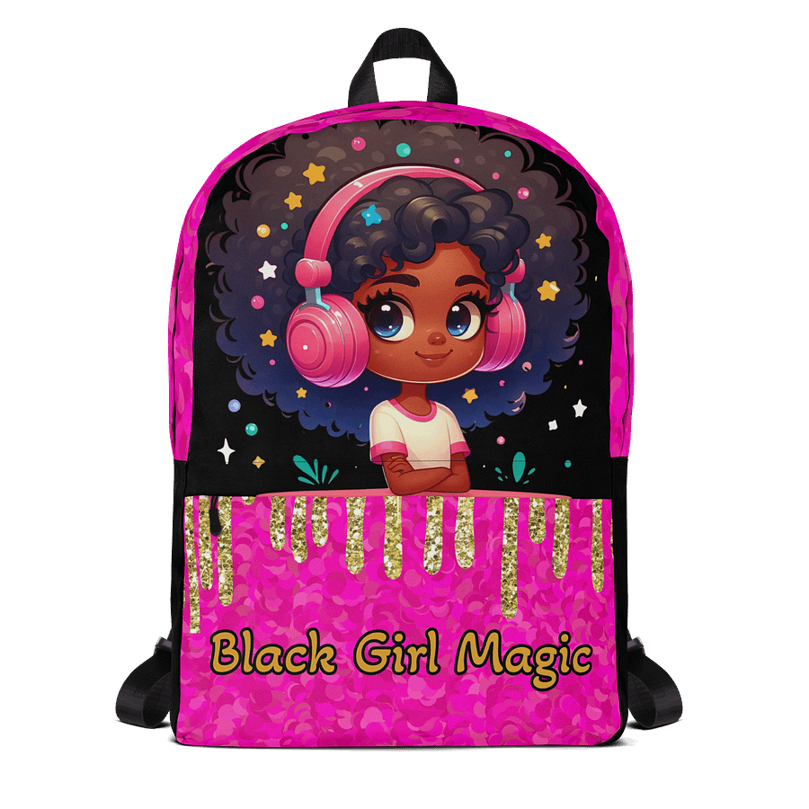 Black Girl Magic All-Over Print Backpack product image (1)