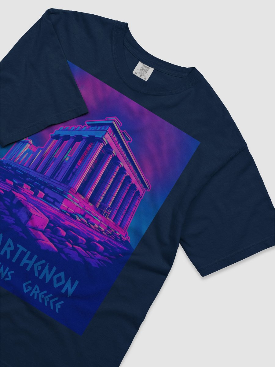 Neon Chill Wave Parthenon Athens T-Shirt product image (61)
