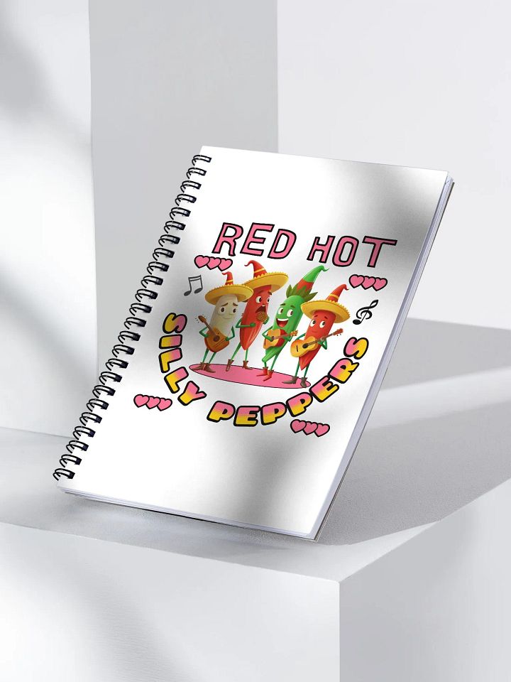Red Hot Silly Peppers Musical Notebook product image (2)