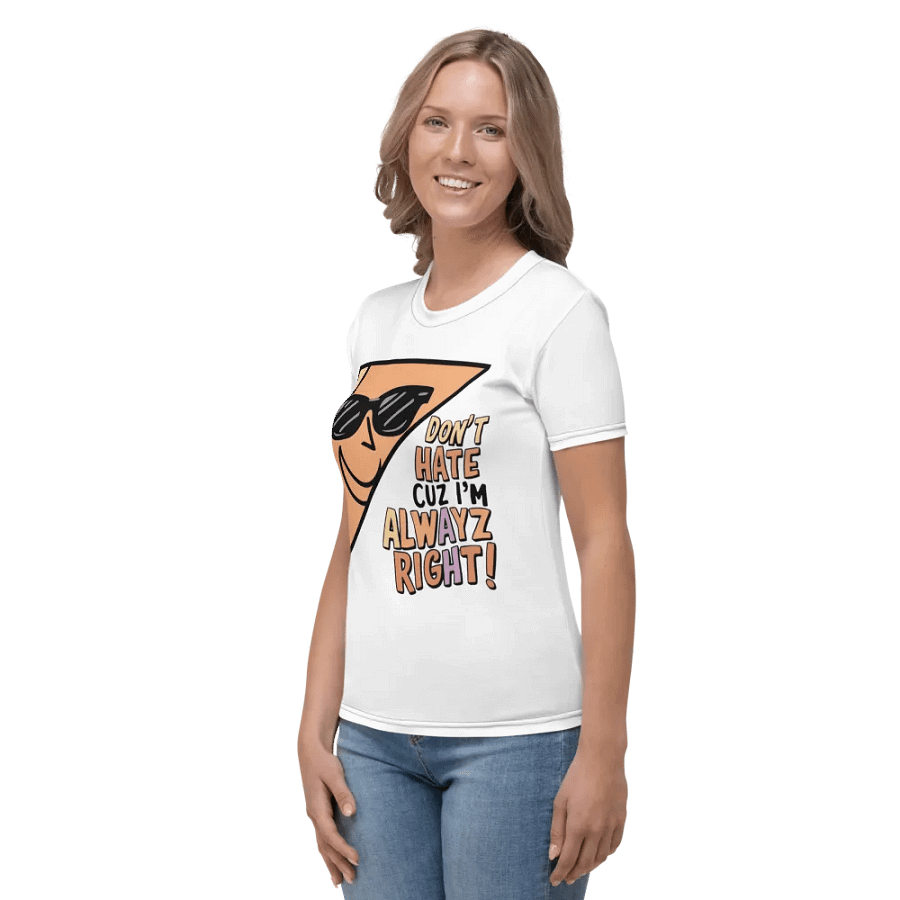 Alwayz Right All-Over Print Women's T-Shirt product image (3)