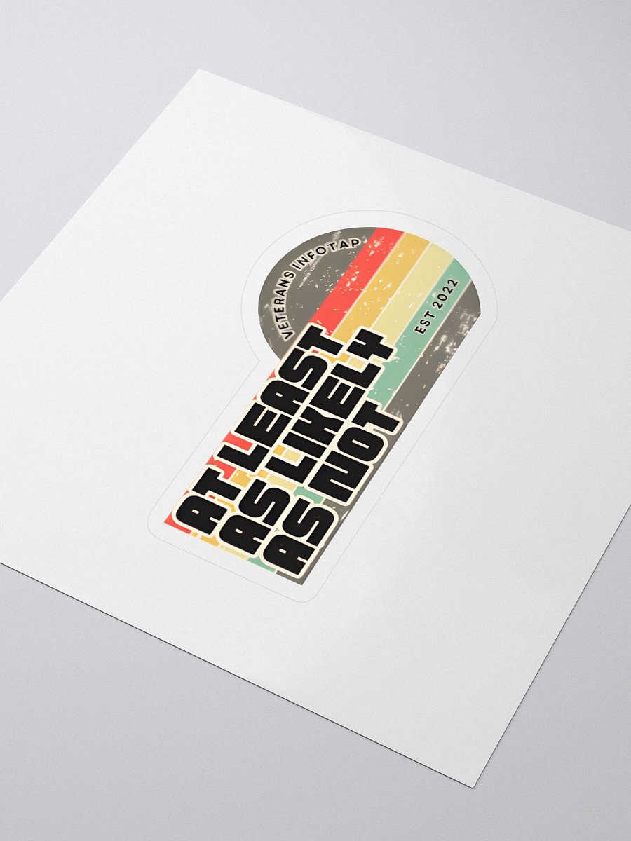 At Least As Likely Sticker product image (3)
