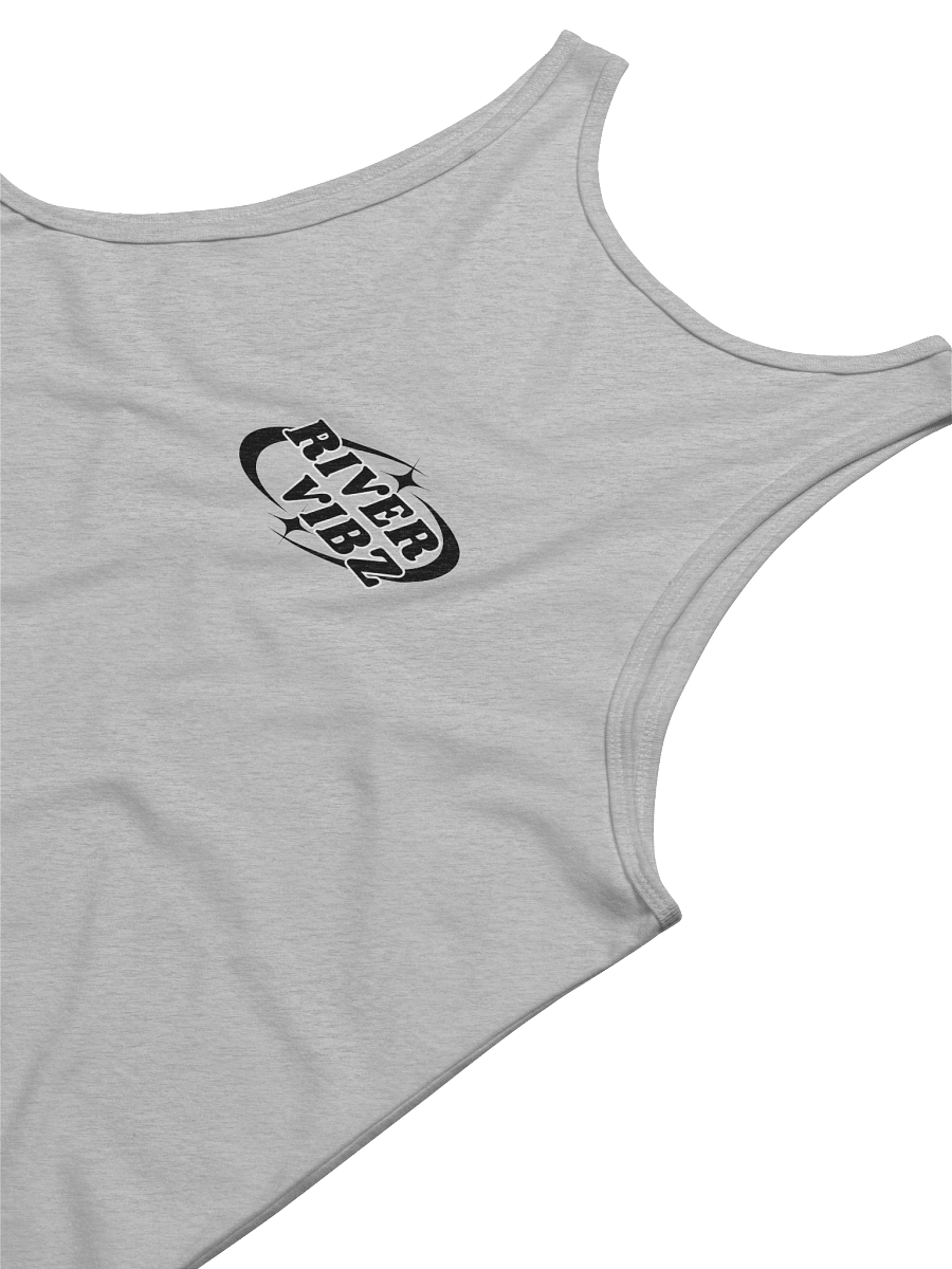 Men's Black Starry River Vibz Logo Tank product image (5)