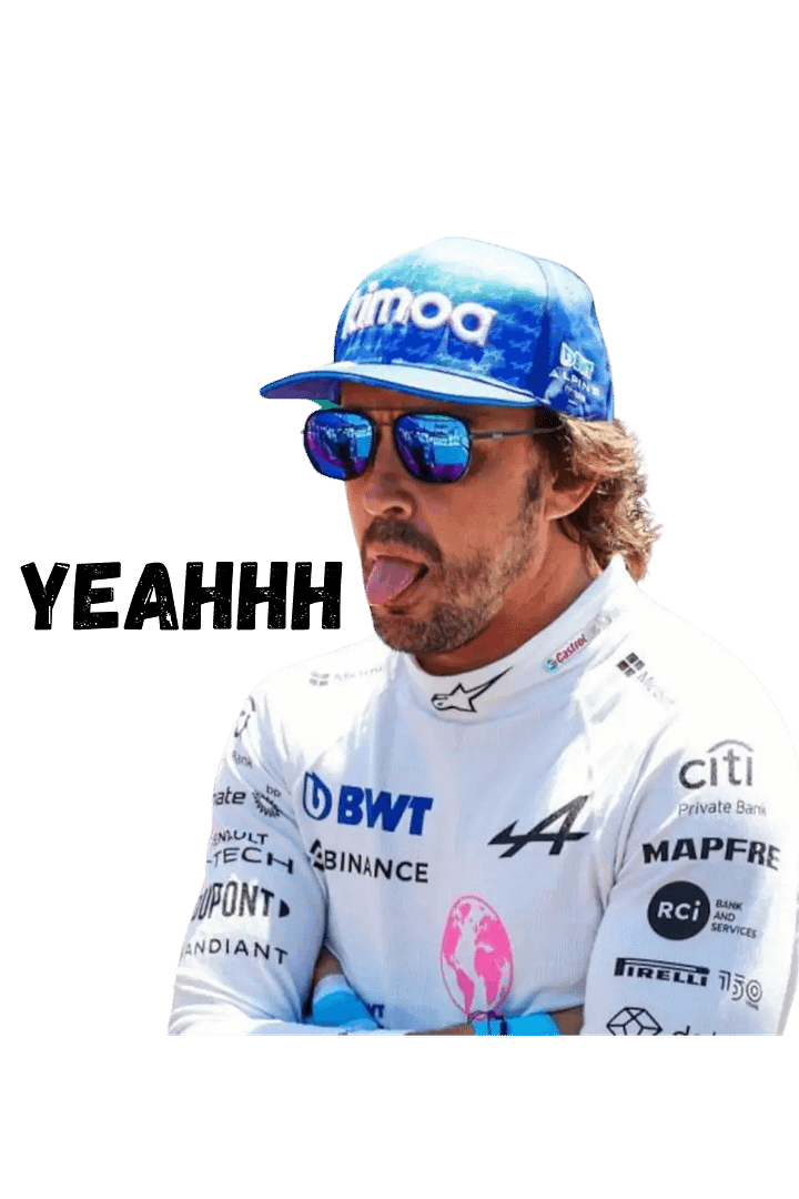 FERNANDO ALONSO free digital stickers for WhatsApp and Instagram product image (1)