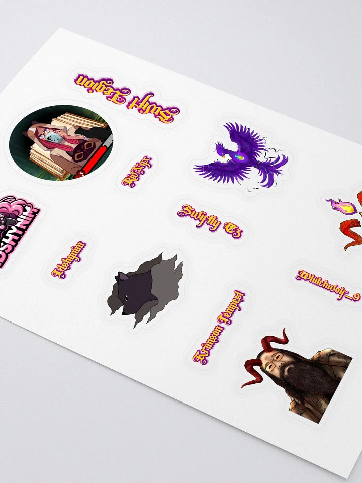 The Council Sticker Sheet product image (2)