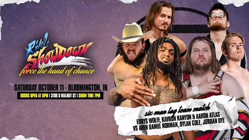 Big debut tomorrow @rival.showdown.pw ! Dylan, Jordan and I will make an amazing team. Kick Kav in the face, drop Aaron on hi...