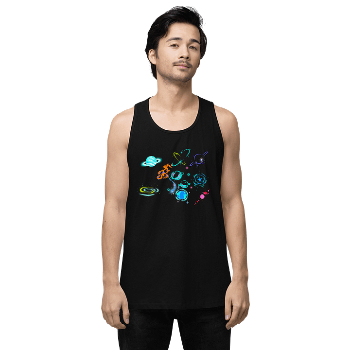 Space tank top product image (1)