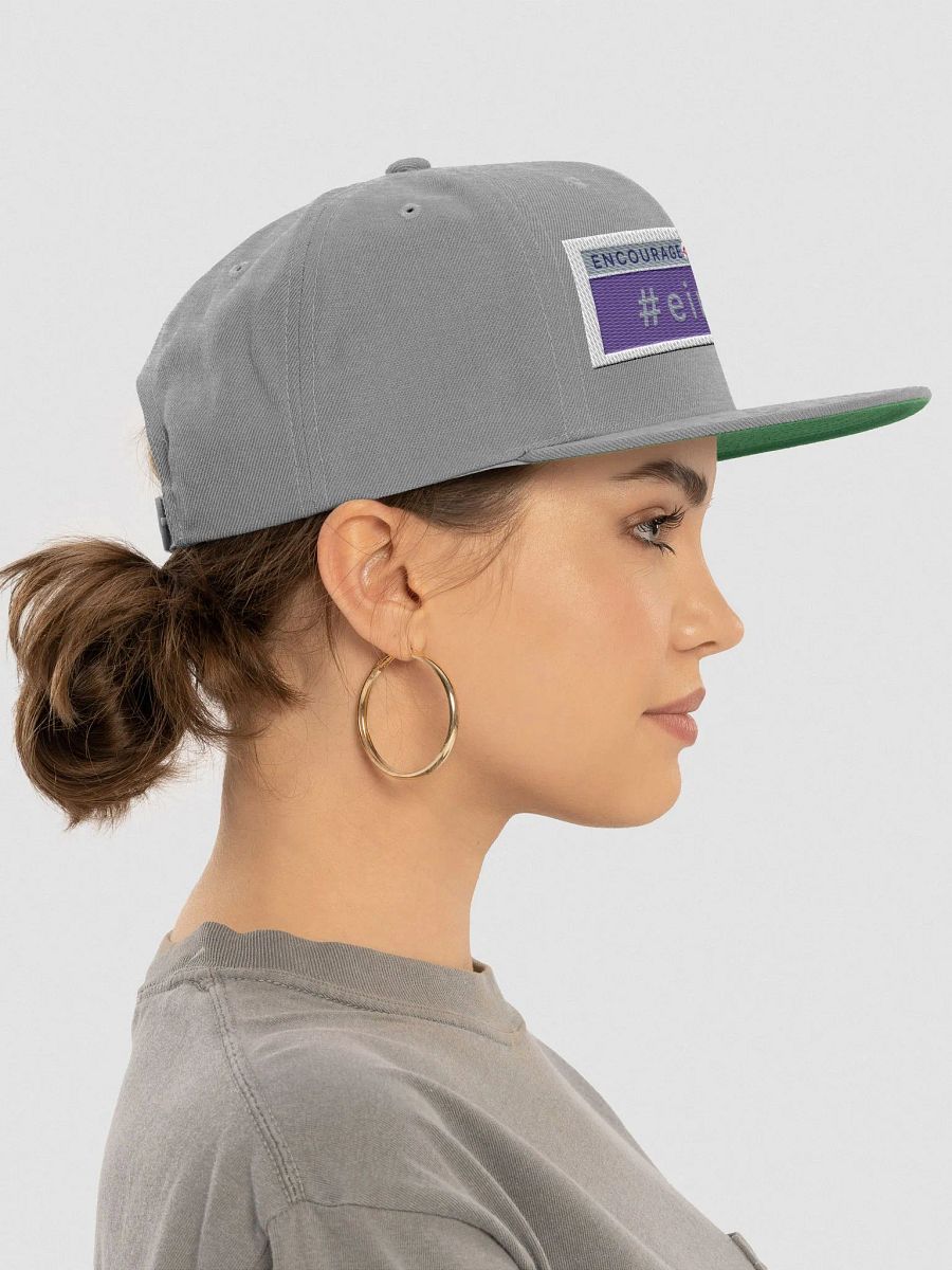 Purple/Gray Logo Cap product image (6)