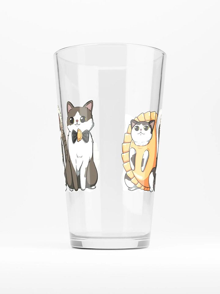 Pierogi Kitties Pint Glass product image (1)