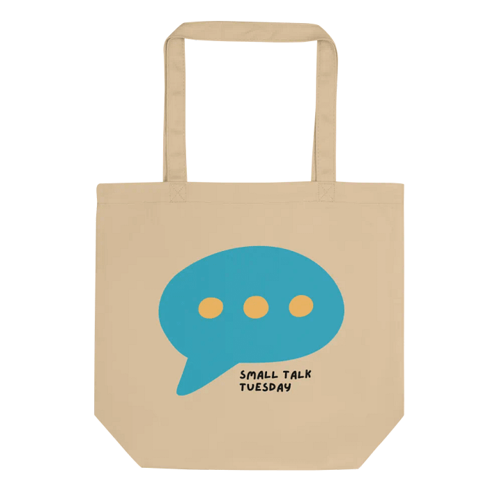 Small Talk Tuesday Tote product image (1)